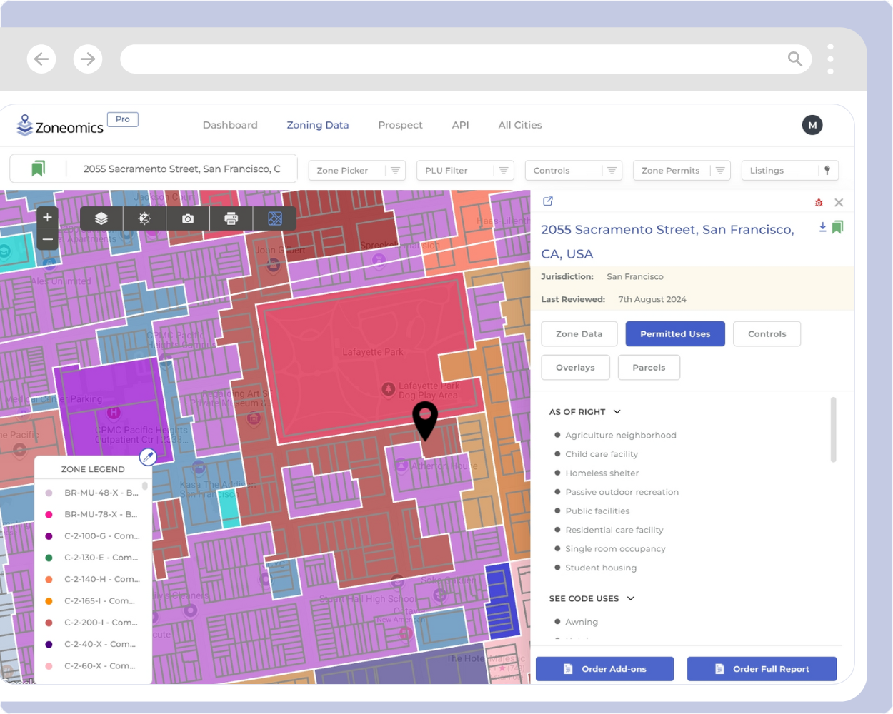 Access Zoning Intelligence