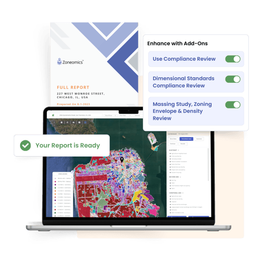 Zoneomics Zoning Reports Platform